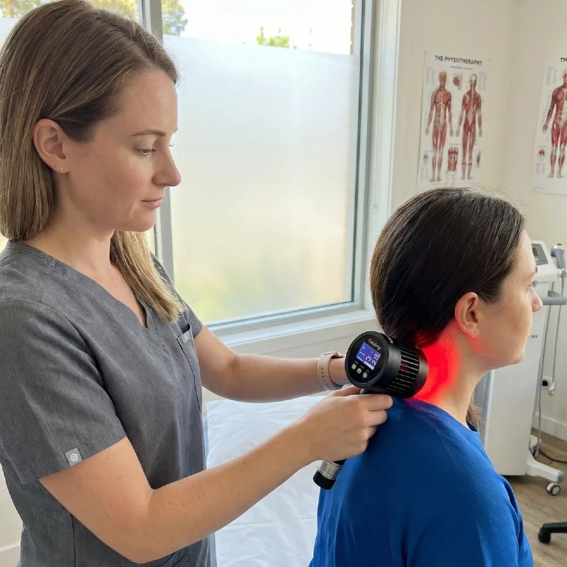 

5W 1295mW 650nm 808nm 25pcs Home Use Cold Laser Therapy for Meniscus Tear Medical Grade Infrared Body Pain Tissue Regrowth