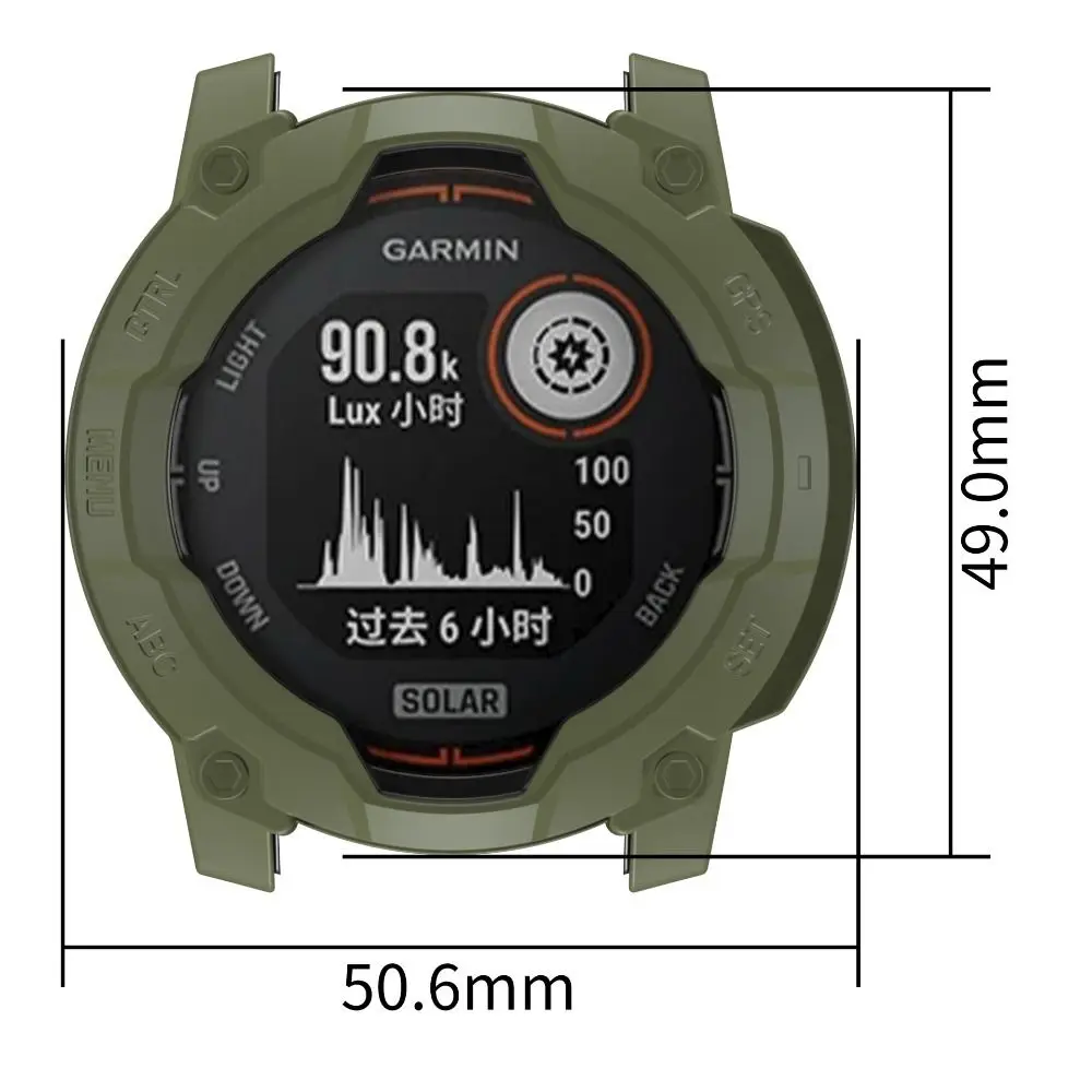 Case for Garmin Instinct 3 45/50mm TPU Protective Cover Anti-scratch Soft Edge Protector Shell for Garmin Instinct3 Accessories image 6