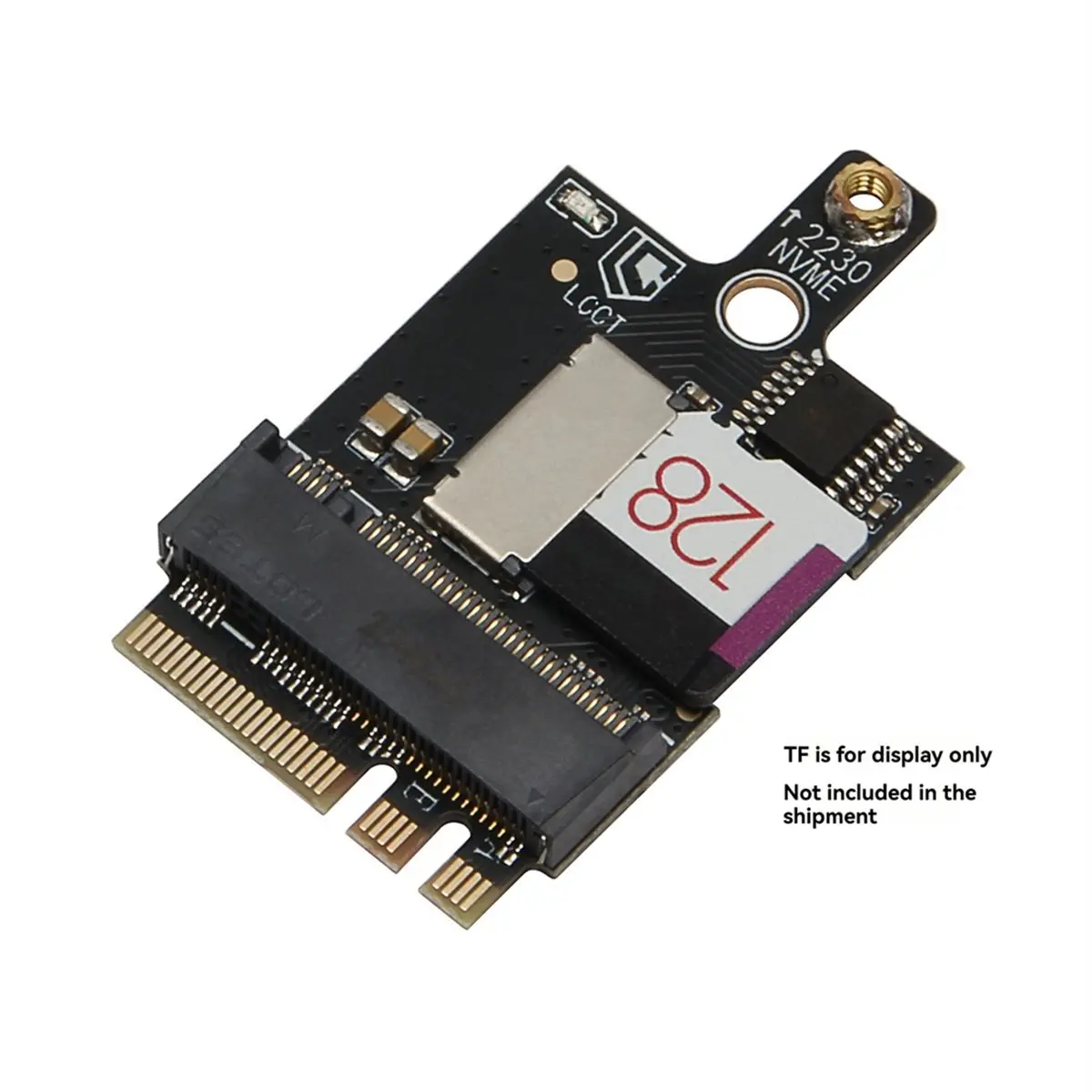 New Electronics M.2 WiFi Wireless Network Card A+E Key to 2230 KEY-M NVME Hard Drive M.2 SSD Adapter Card for Mini PC