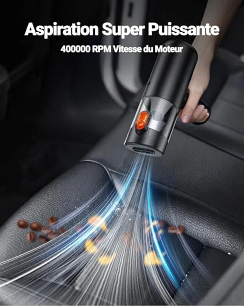 4 In1 Powerful Clean Machine Wireless Blowing Suction Car Vacuum Cleaner Type-C Charging 45000Pa Vacuum Cleaner household 2026
