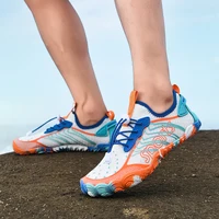 Women Quick Dry Barefoot Water Shoes, Breathable Lightweight Aqua Beach Sneakers, Non Slip Swim Surfing Diving Footwear for Outdoor River Hiking Walking 2