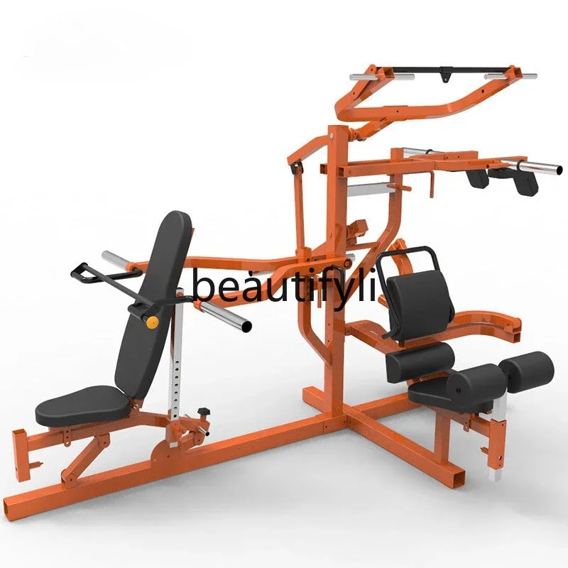 

Combined Fitness Equipment Three-Person Multi-Functional Trainer Comprehensive Fitness Equipment