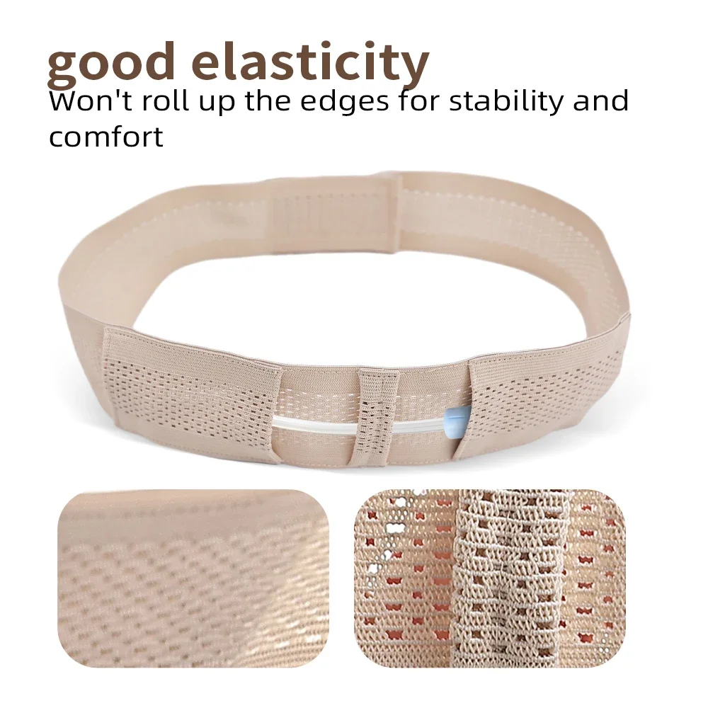 

Средства для перитонеального диализа Carent, пояс для ухода за животом, регулируемый защитный пояс для трубки, мягкий дышащий невидимый пояс для живота