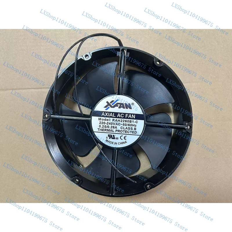 

ДЛЯ круглого XFAN RAH2260B1-C 220-240 В 0,25/0,26 А, высокая температура
