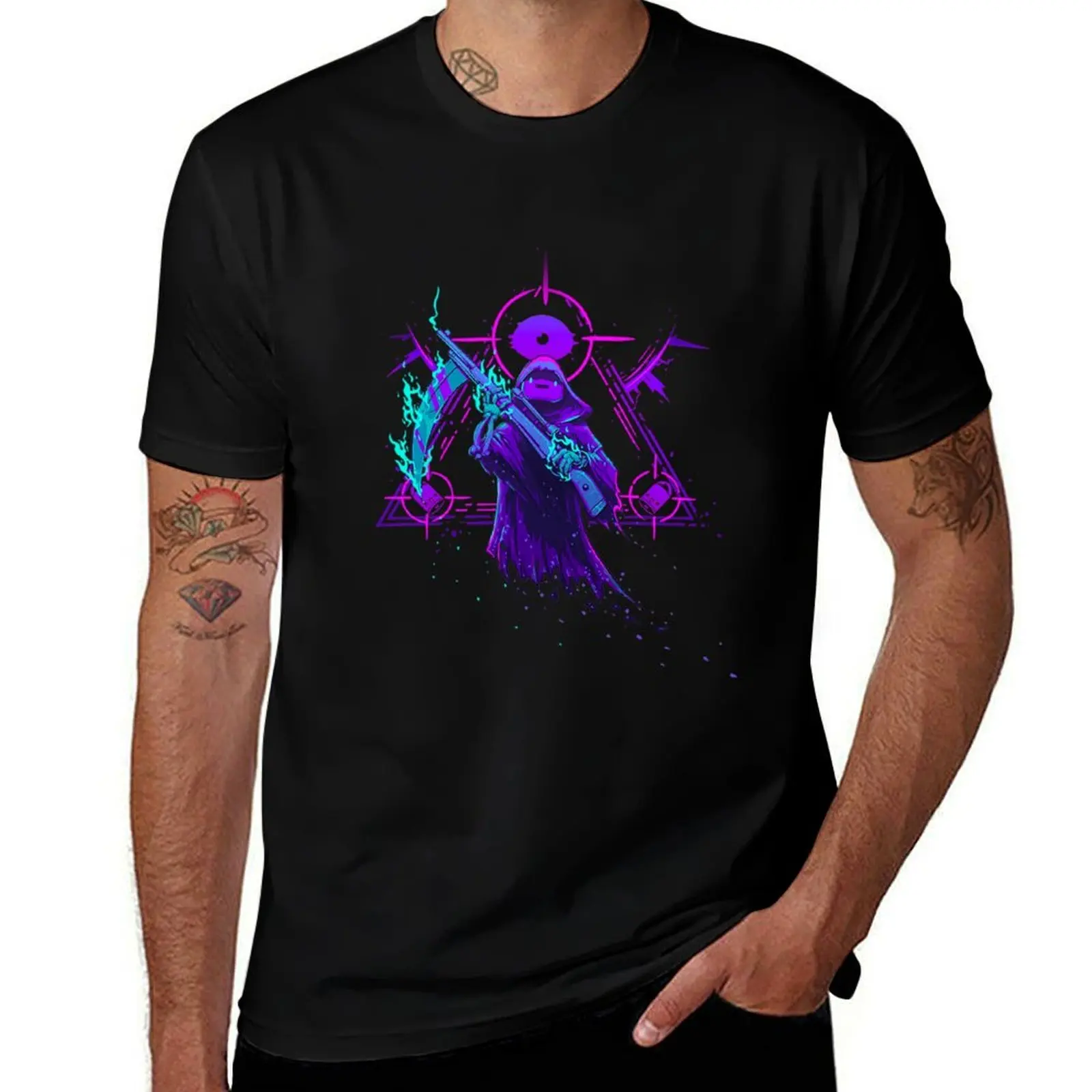 Enter The Gungeon Lich Fanart T-Shirt Lightweight Running Sports T-Shirt