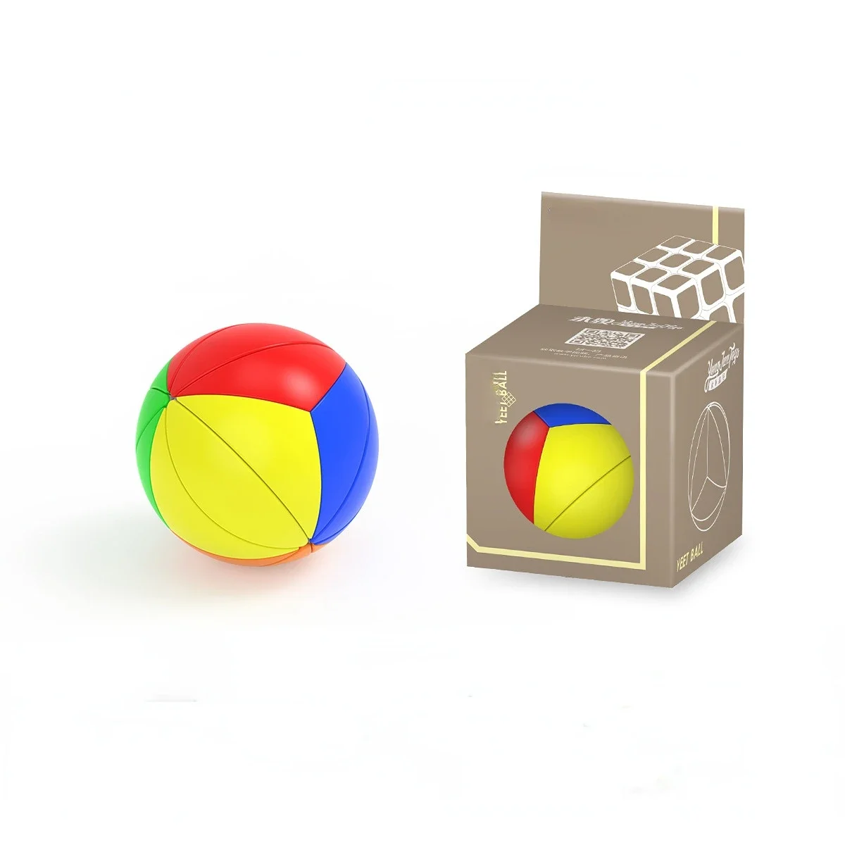 Ball Cube 3D Magic Cube Speed Learning Lernspielzeug für Kinder Anti Stress Runde Form Neo Cubo Magico