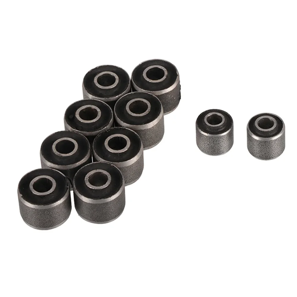 Bucha de suspensão do bucha de montagem do motor gy6 8mm 10mm 50cc 125cc 150cc adequado para pedal chinês ciclomotor atv kart com 10 peças