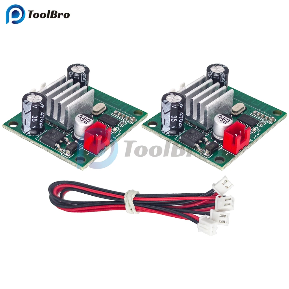 2PCS Bluetooth 30W+30W Power Amplifier Board TWS Speaker Audio Receiver Amplifier DC 8-24V for Subwoofer Sound Box