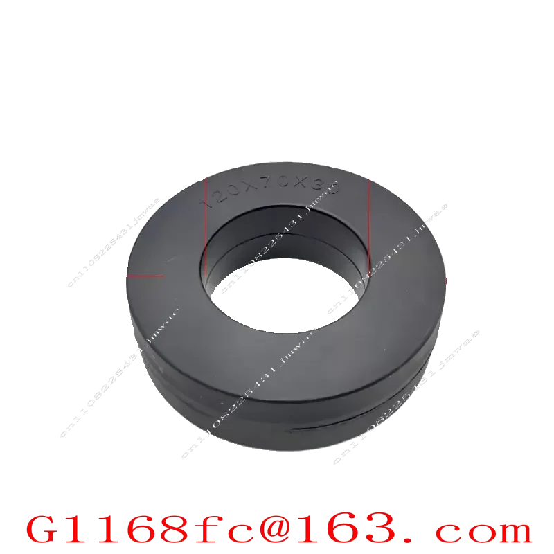 1207030 Round Amorphous Nanocrystalline Magnetic Core 1K107 Material Anti-Interference Ring for Transformer Inverter Servo Motor