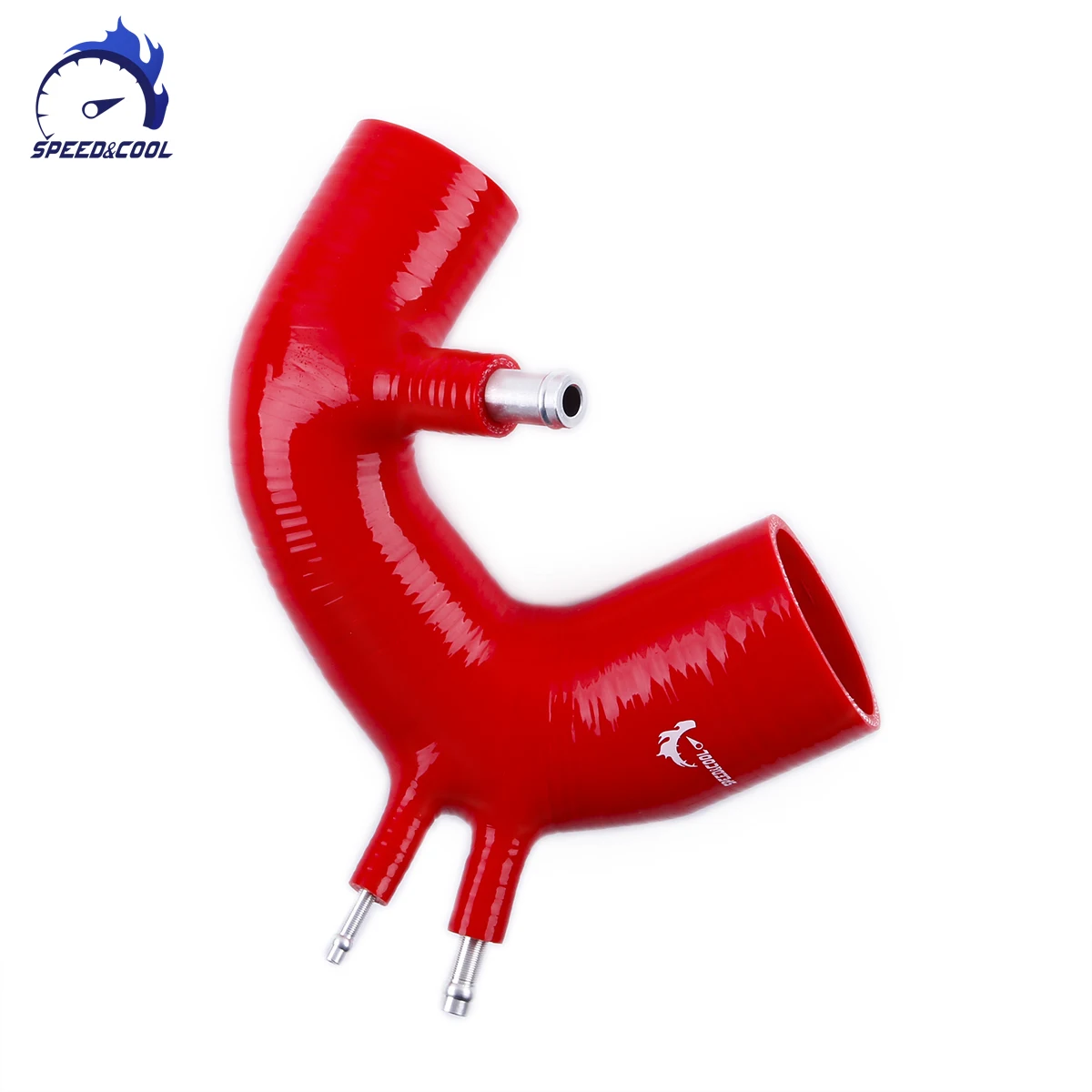 SPEED&COOL For 2008-2012 Abarth 500 595 IHI Turbo Silicone Intake Hose Kit Performance Intake System Silicon Tube Pipe