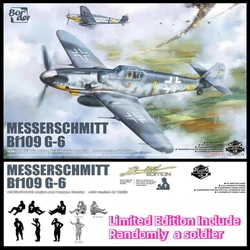 BORDER BF-001 1/35 SCALE MESSERSCHMITT BF109G-6 With Figures Limited Edition