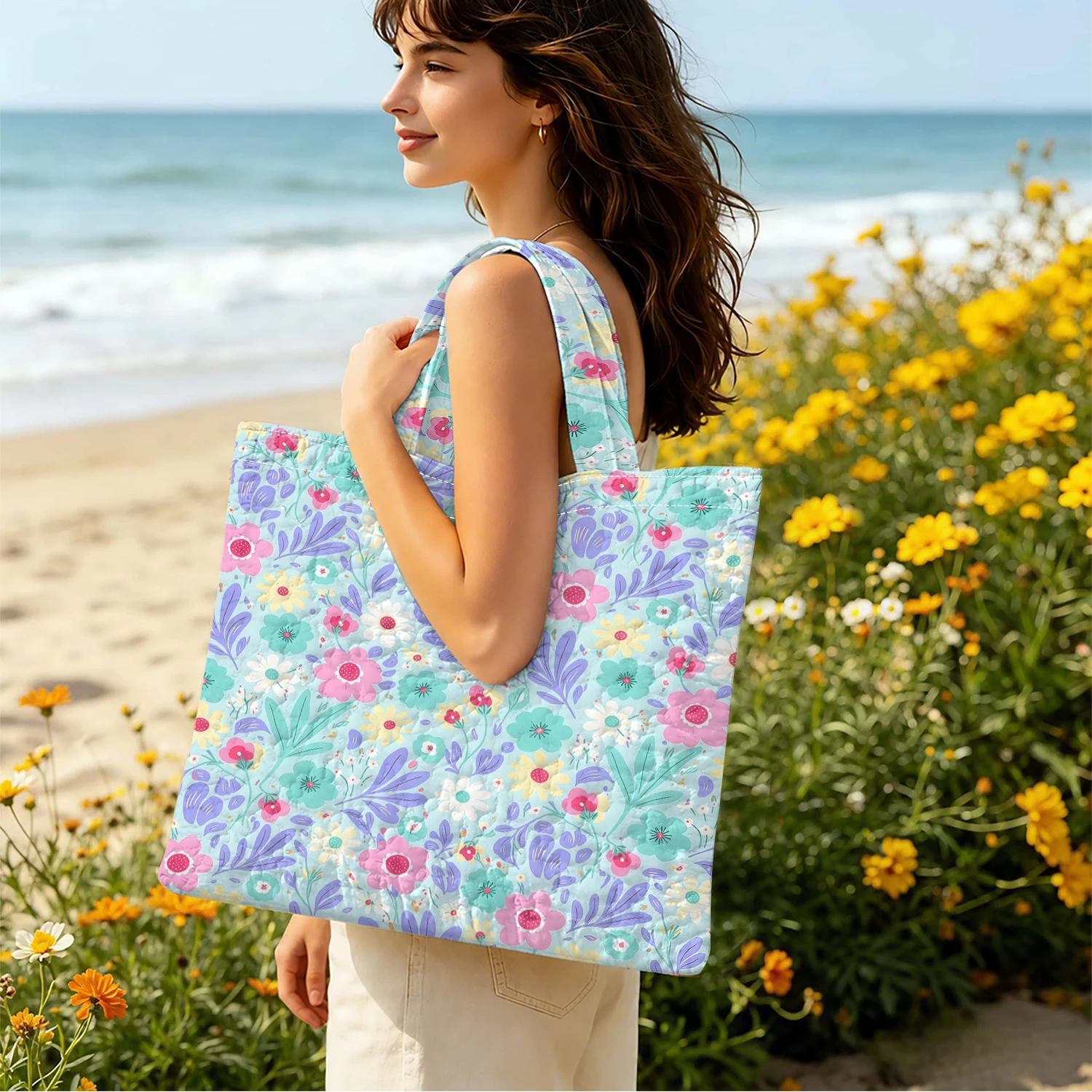 Mixed Spring Floral Women canv - Women Fashion Fun review and price
