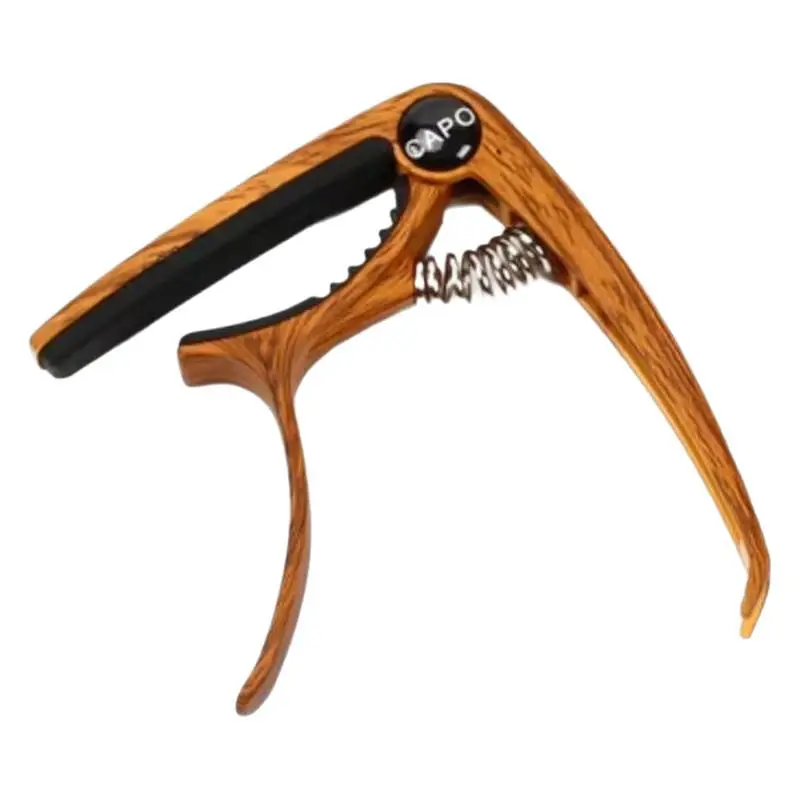 Guitar Capo Zinc Alloy 1 Piece Guitar Capo Professional Button Trigger Capo for Acoustic Electric Music Instruments