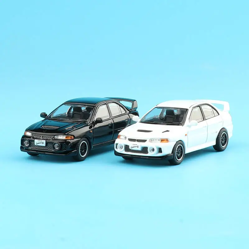 JKM 1:64 Mitsubishi Lancer Evolution EVO IV Alloy Car Diecasts & Toy Vehicles Car Model Miniature Scale Model Car For Children