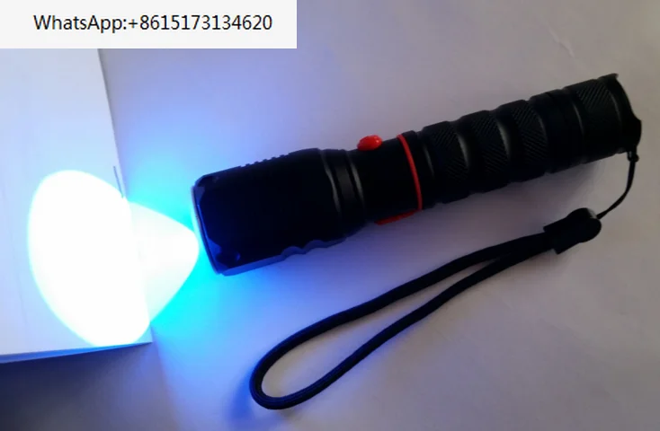 UVA-365/S flashlight type LED cold light source black light lamp/oil pollution detection lamp/degreasing inspection lamp