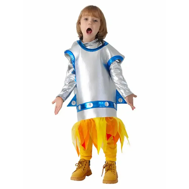 RT01 dzieci rakieta kosmiczna astronauci Spaceman kostiumy na Halloween chłopcy dziewczęta Party do odgrywania ról strój dla dzieci pokaż sukienka * Jk2