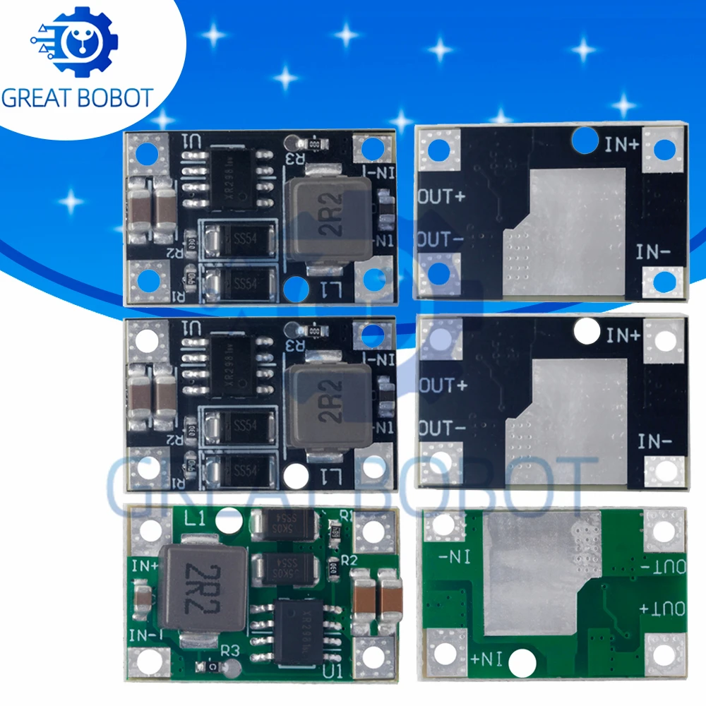 DC-DC Boost Step Up Voltage Regulator Module 5V3A 9V1A 12V1A High Efficiency Fast Charging Converter Board