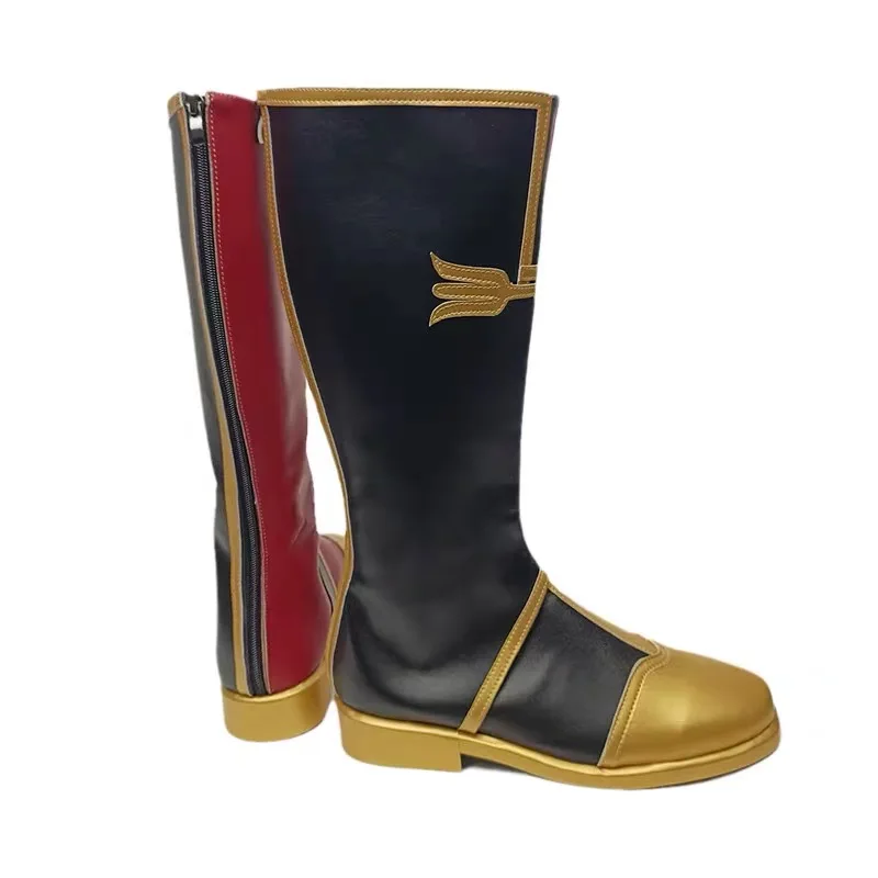 Juego de Anime LOL Arcane Silco Cosplay botas Zapatos adultos hombre Halloween fiesta de navidad