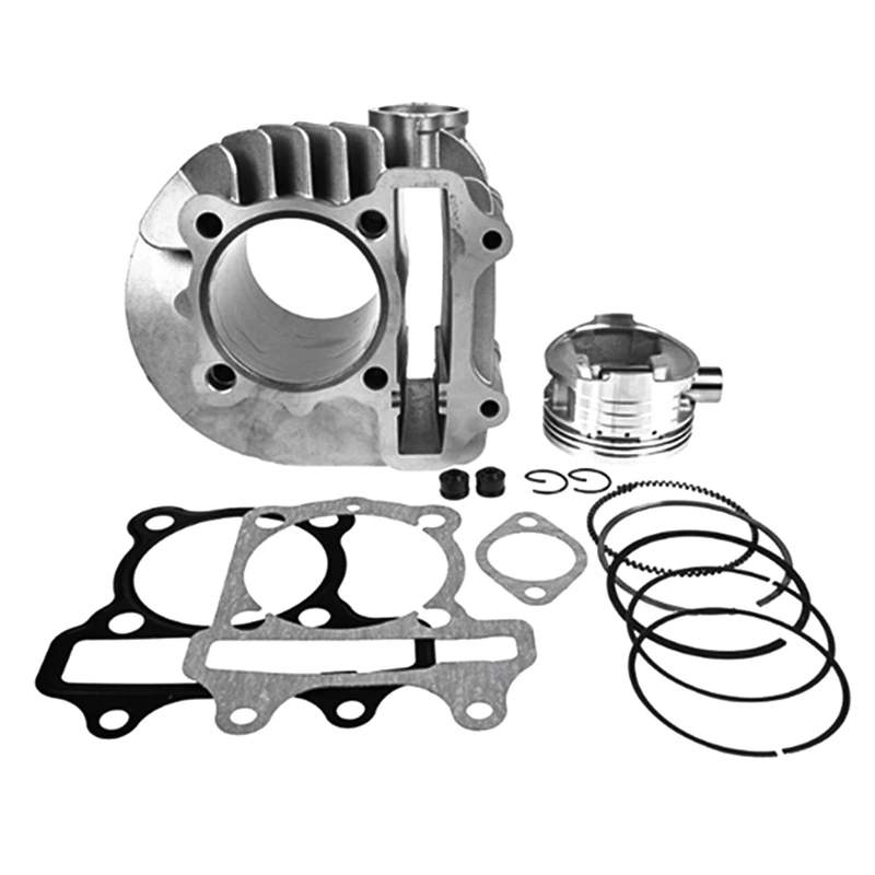

X59A_61mm Motorcycle Big Bore Cylinder Piston Gasket & Seals Rebuild Kit