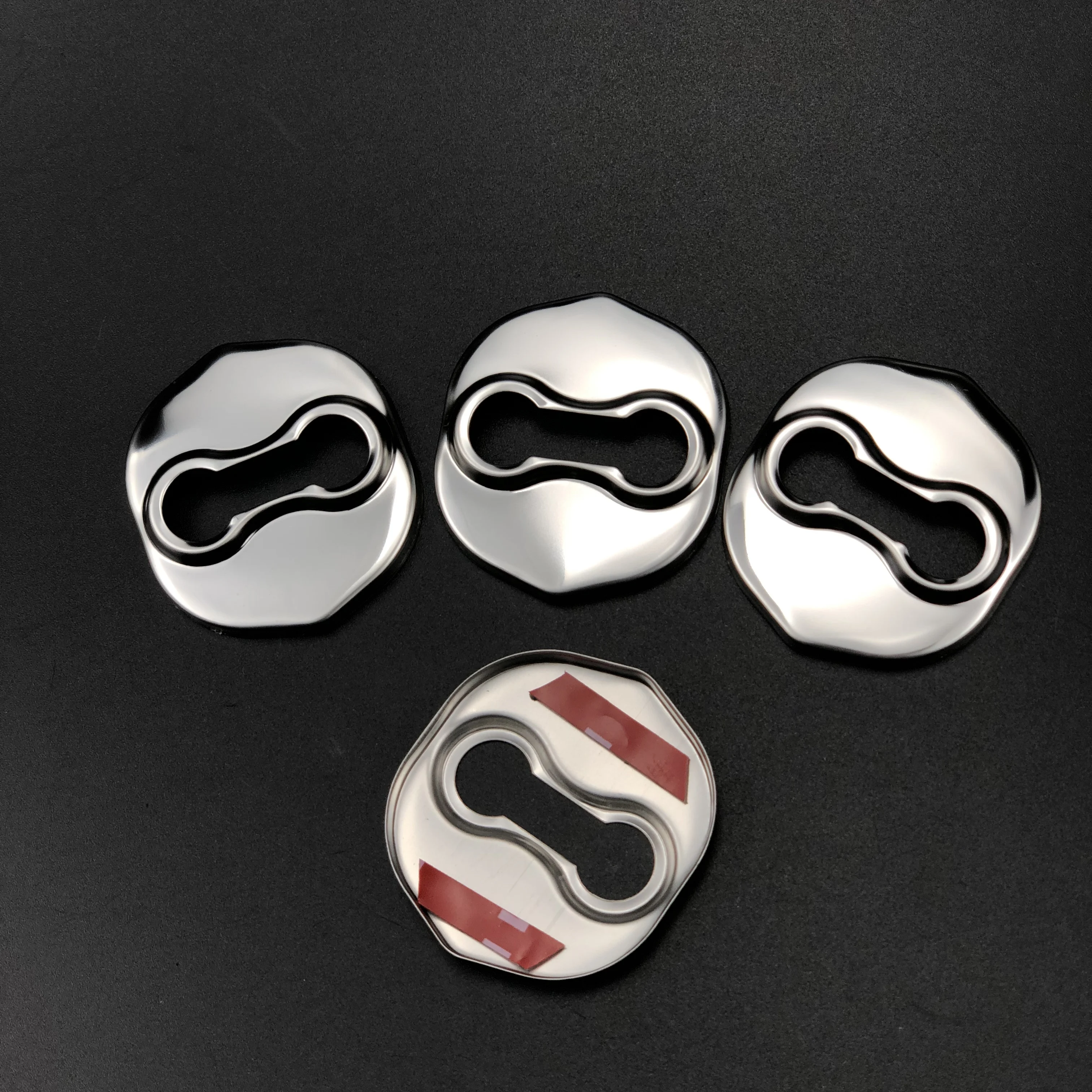 4pcs/set Door lock buckle Protector Cover For Kia K5 FORTE SORENTO VQ Carens Borrego CADENZA SHUMA/Hyundai SantaFe iX45 HB20
