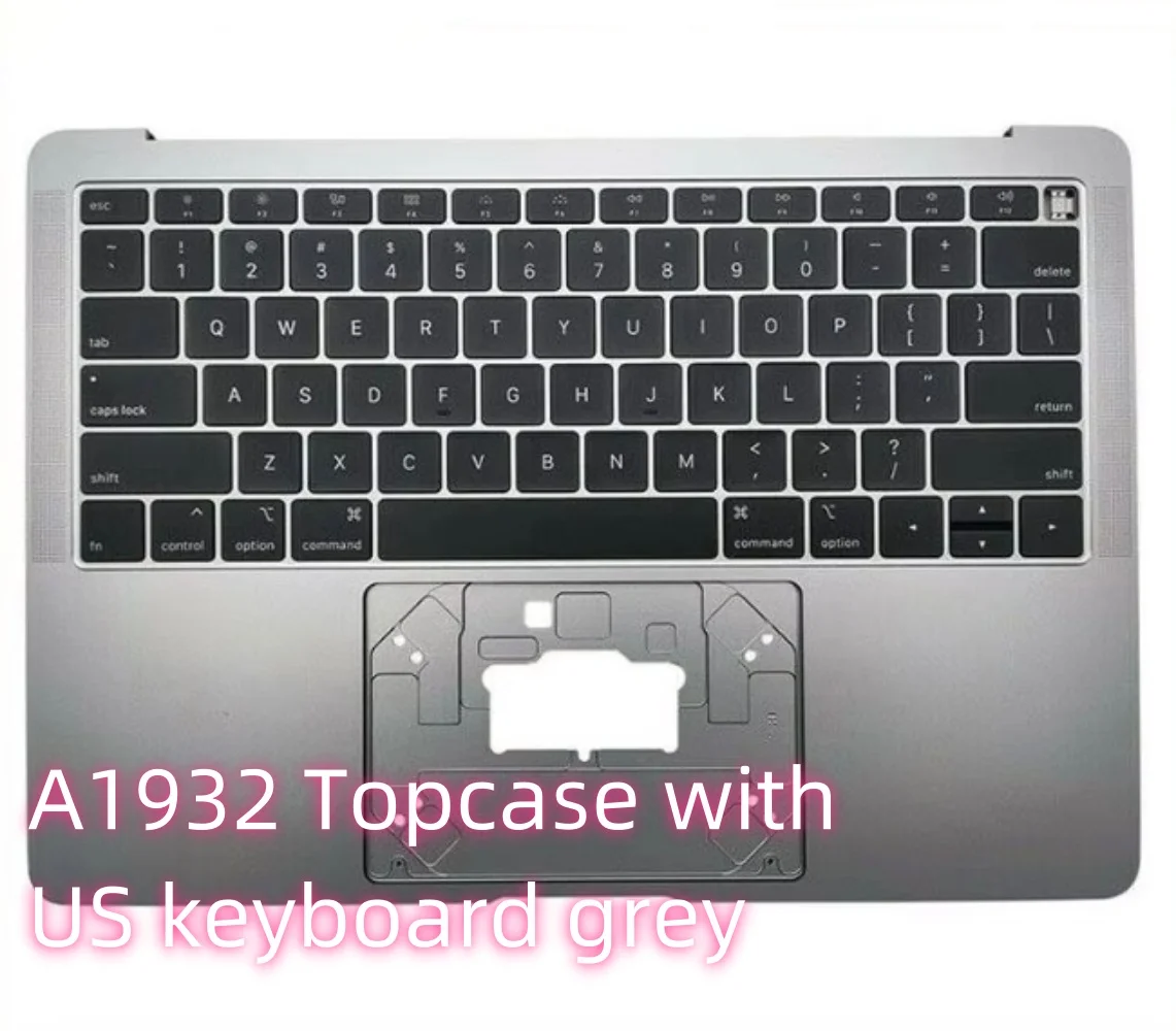 Original A1932 Top Case with US Keyboard For Macbook Air 13" Topcase A1932 Keyboard Grey Silver Rose Gold EMC 3184 2018 2019