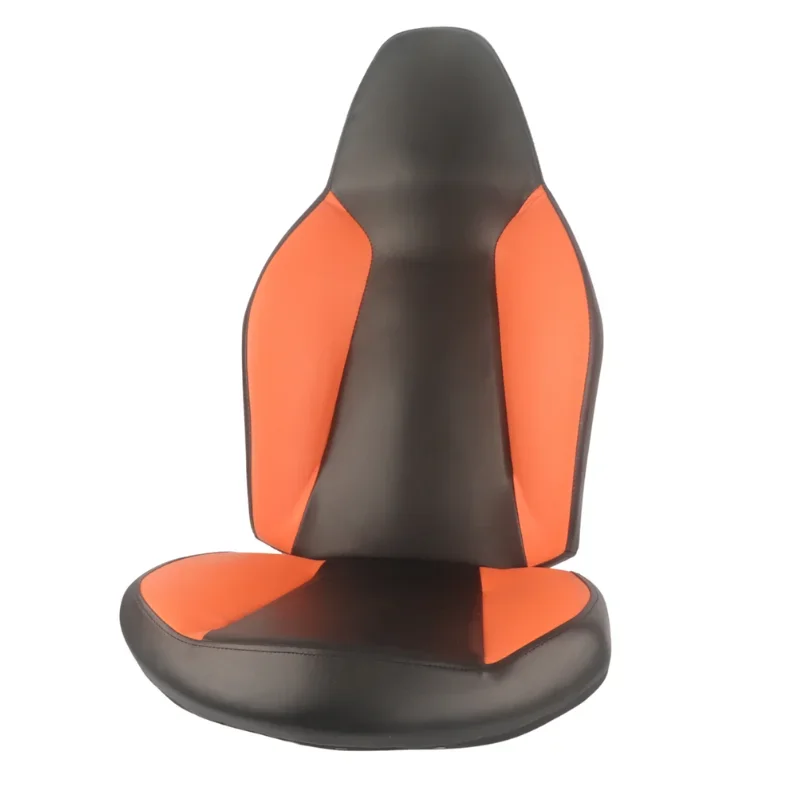 DIY Plastic Balance Drift Kart Seat Cushion Air Cushion Leather Seat with Backrest Modified Parts for Drift Balance Kart