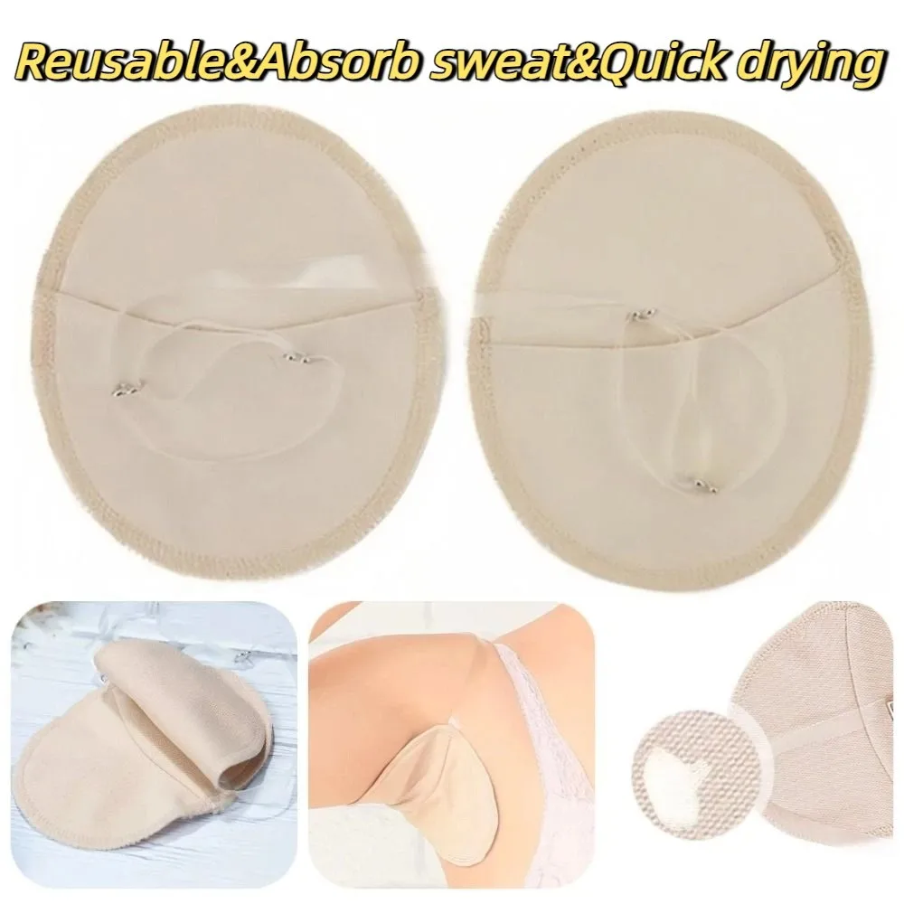 

Invisible Underarm Sweat Pad Washable Transparent Shoulder Strap Reusable Perspiration Pad Waterproof Quick To Dry