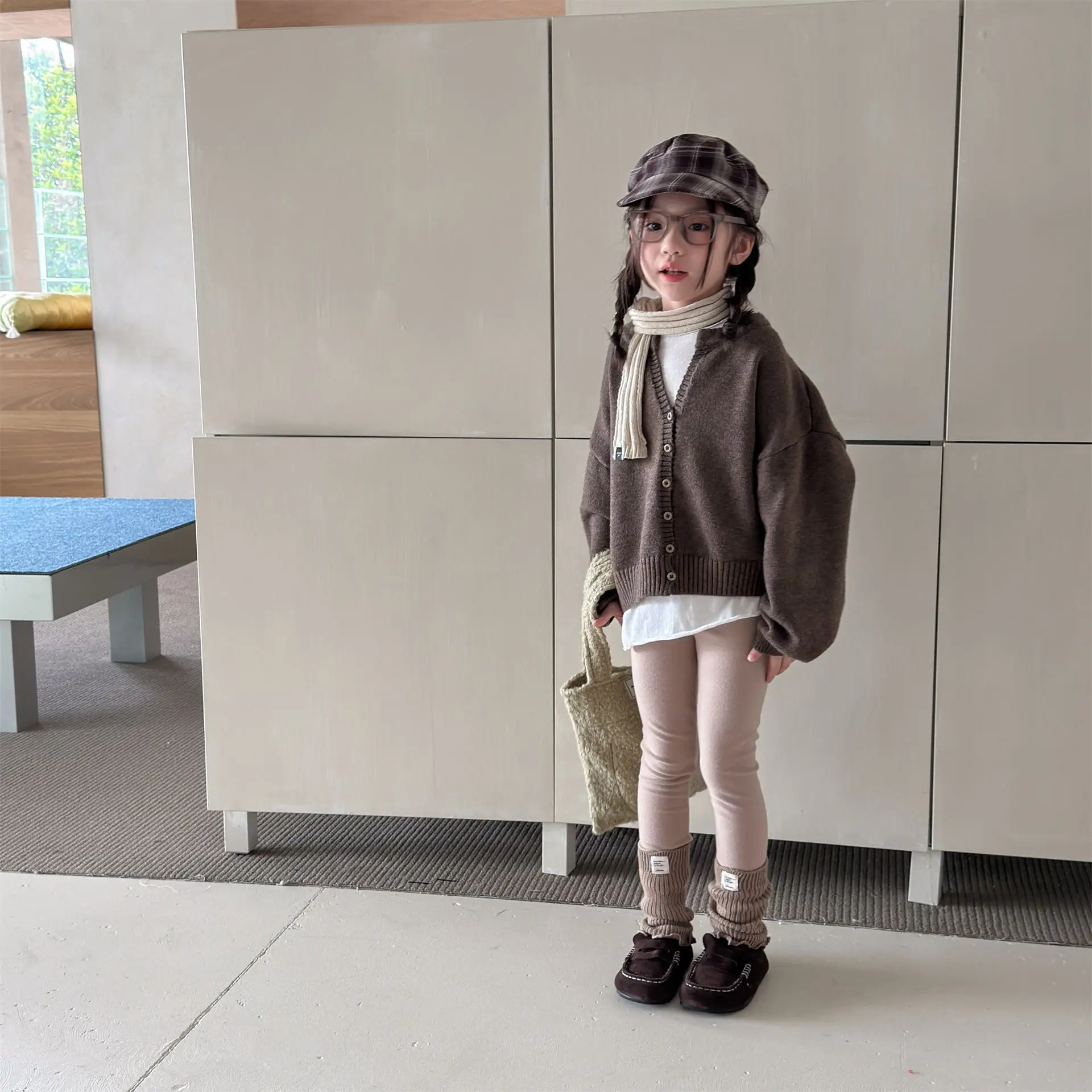 2026 Children's Clothing Autumn New Item Girls' Spring and Autumn Clothing High Waisted Leggings Children's Pants