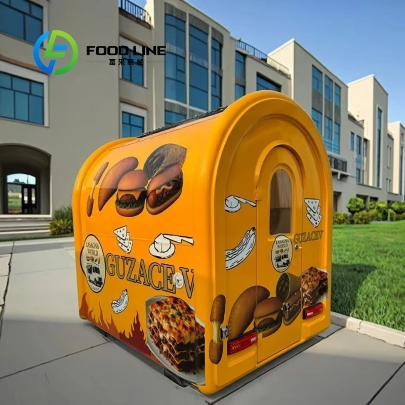 

Commercial Electric Mobile Food Truck Full Kitchen For Juice Coffee Ice Cream Pizza Kiosk Customized