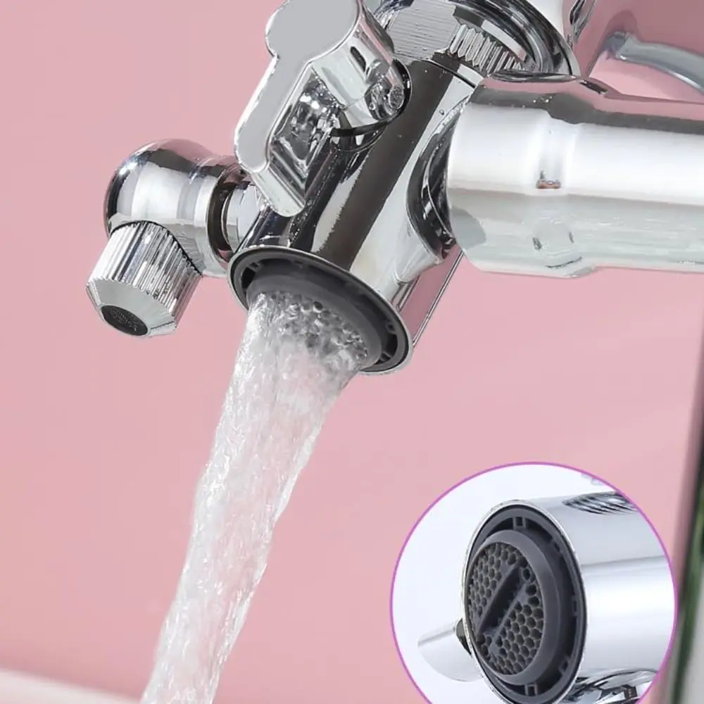 

Stylish Chrome Finish Bathroom Faucet Multi-functional Durable Sink Hose Sprayer Universal Shower Spray Head Kitchen