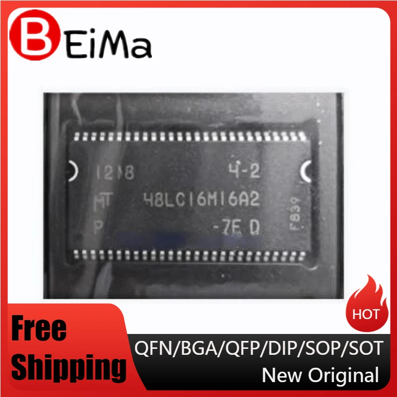 

(5piece) MT48LC16M16A2P-7E:D MT48LC16M16A2P 48LC16M16A2P TSOP54 Dynamic Random Access Memory Chip