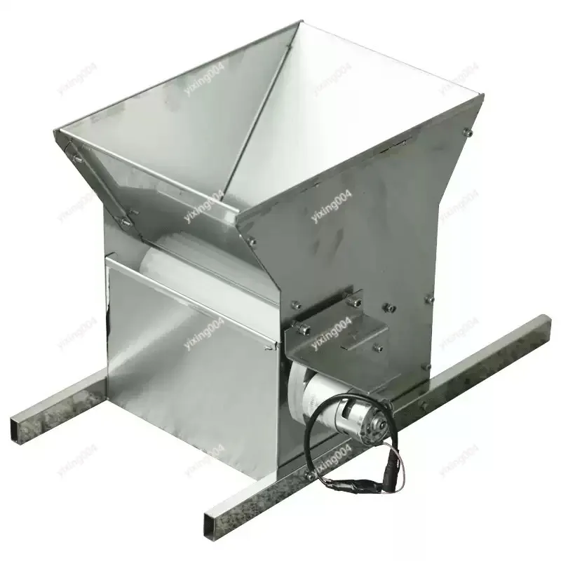 Household Electric Berry Crushing Machine, Stainless Steel Fruit Breaker for Wine Making