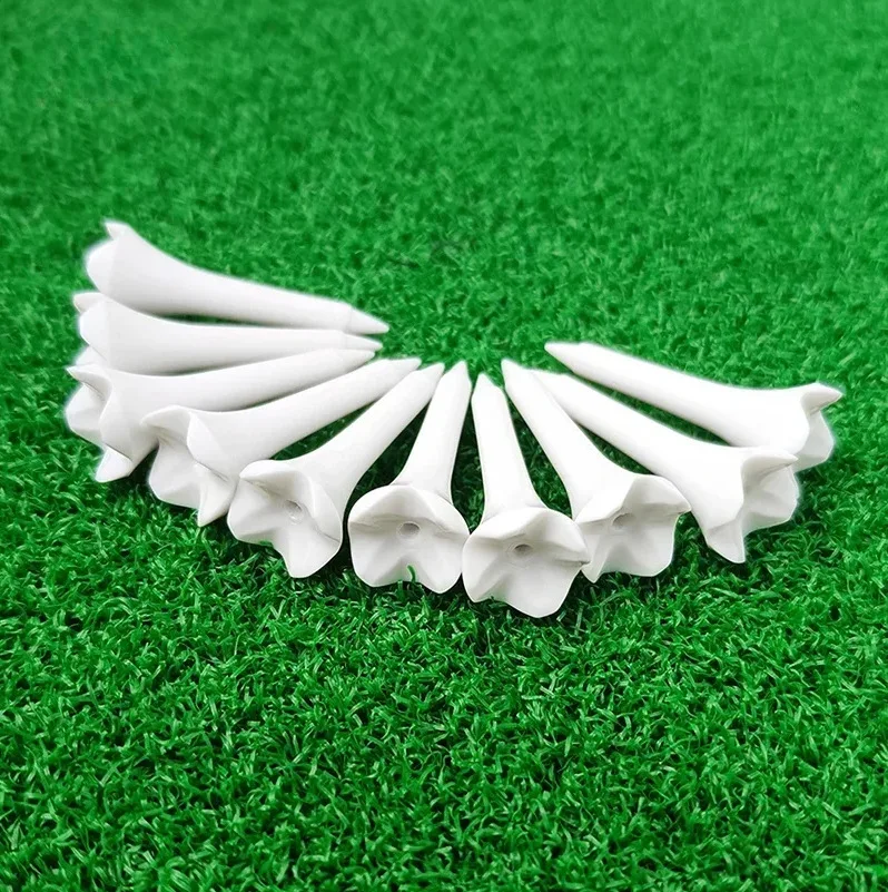 Four Corner Design Plastic Golf Tees Multi Specification Wear Resistant Golf Ball Tee