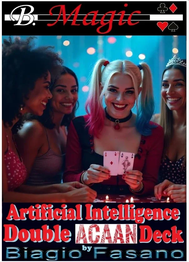 

Artificial Intelligence Double ACAAN Deck by Biagio Fasano (B. Magic) (Instant Download)