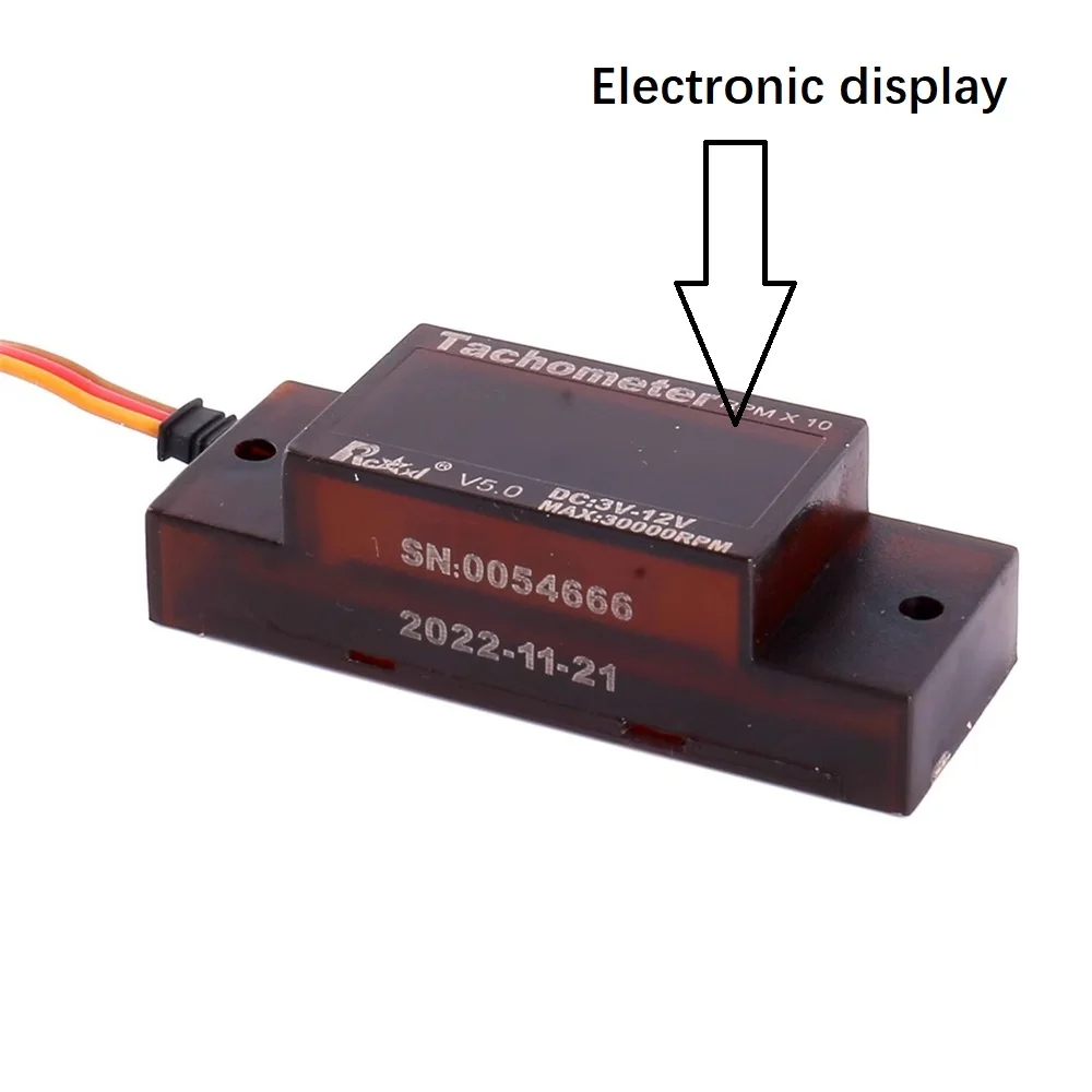 جهاز اختبار سرعة المحرك Rcexl V5.0 عداد سرعة الدوران عداد السرعة لمحركات نموذج RC محرك DLE