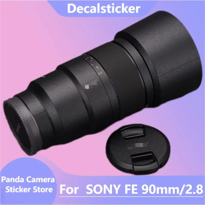 SEL90M28G Camera Lens Sticker Coat Wrap Protective Film Body Decal Skin For Sony FE 90 F2.8 90mm 2.8 Macro G OSS FE90mm F/2.8