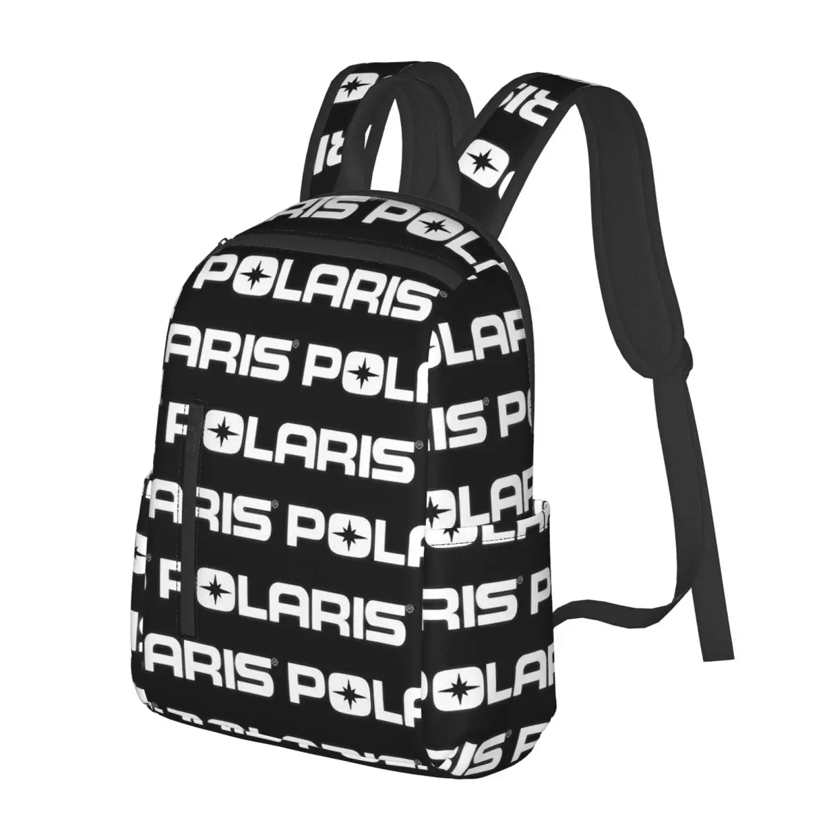 Polaris Logo Student Backpack School Bag Hiking Travel Daypack for Boys Girls Bookbag Shoulder Bags