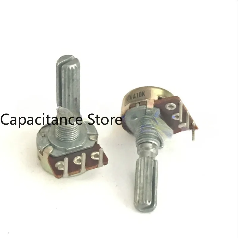 5PCS 16-type rotary potentiometer bent foot single A5K/A10K amplifier audio speaker volume 