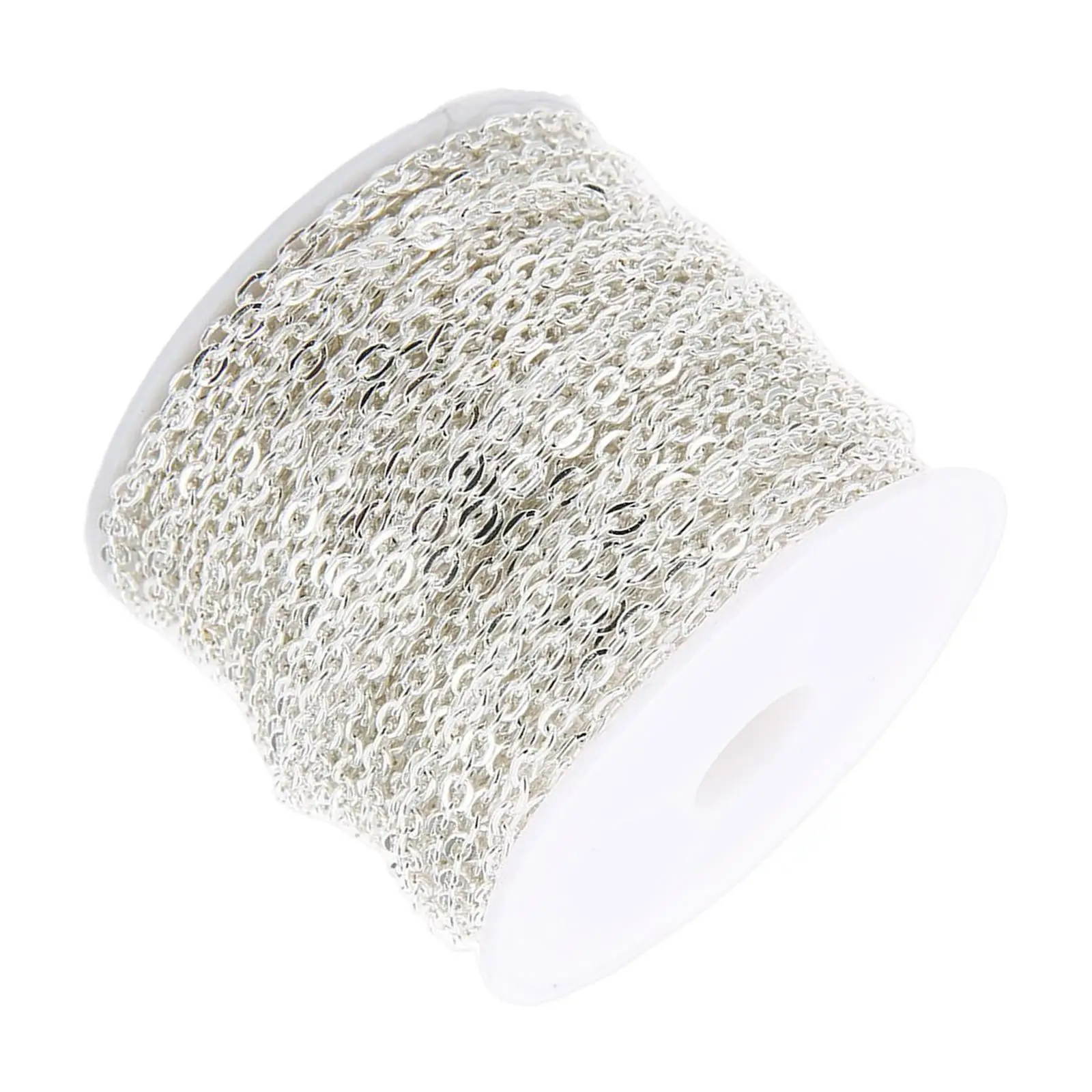 Iron Cable Chain Spool 9.84 Yards for Jewelry Making Bracelet Necklace Pendant Extender DIY Craft Components Findings