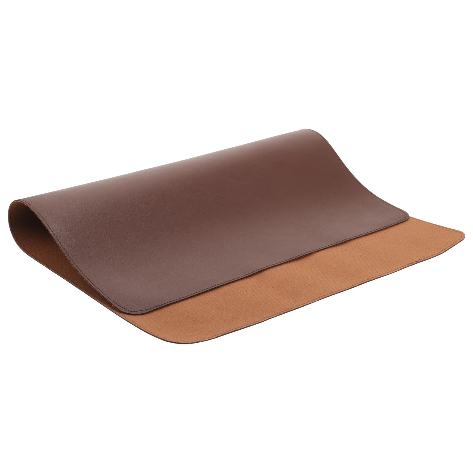 Rectangular PU Placemat Waterproof Oil-Proof Reusable Heat Resistant Table Mat for Dining Coffee Bar Restaurant Home Decor