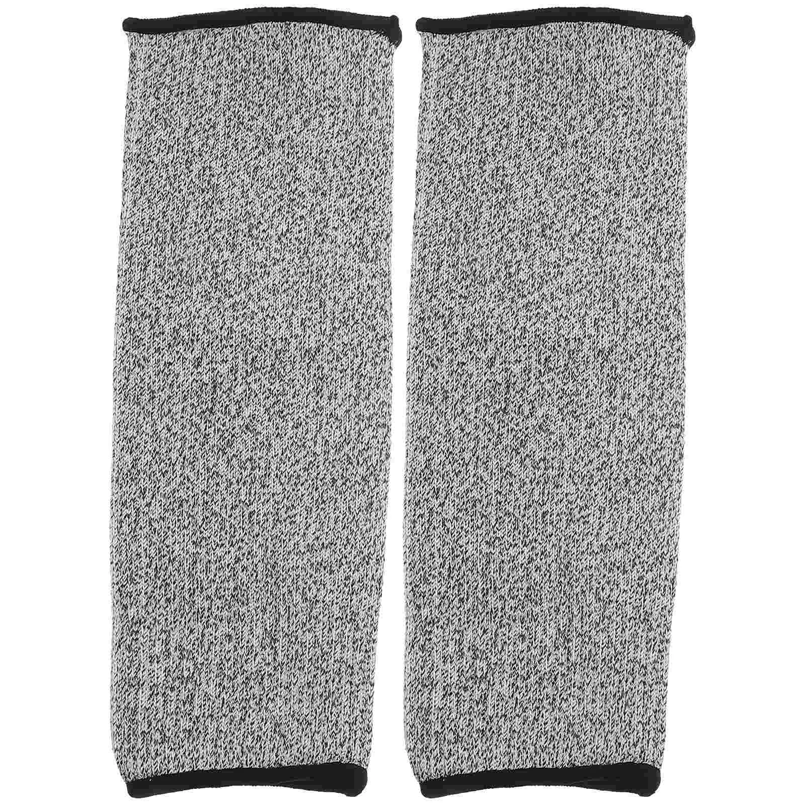 1 Pair Cut Proof Arm Sleeves Forearm Protective Sleeve Anti-cut Arm Guard for Men Women arm cuff forearm sleeve