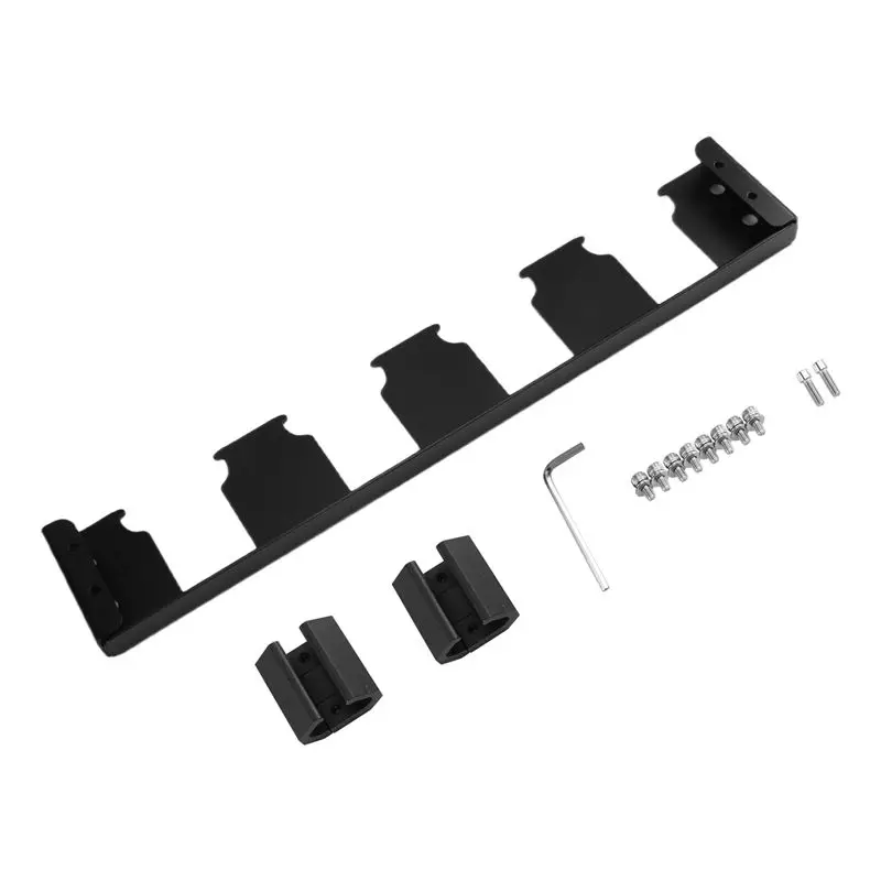 A44Z-4 Slots Battery Holder Toolbox Expansion Battery Holder Bracket Effortless Side Battery Storage Bracket