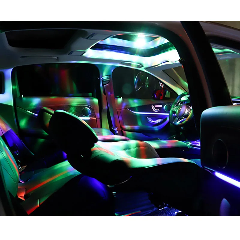 Car LED Decorative Light KTV Car Home Dormitory Dance Music DJ Lamp Interior Atmosphere Lamp Flash Lamps