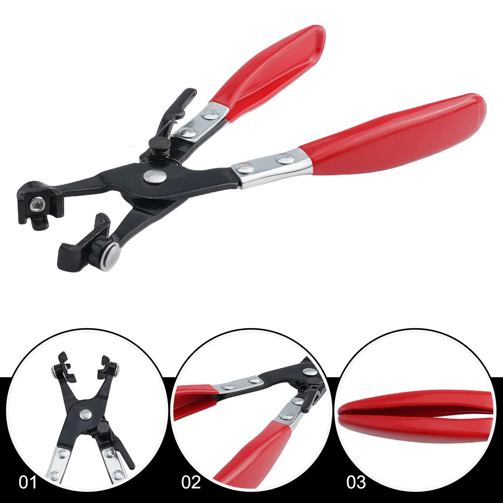 Comfortable Grip For Installation Removal Kit Hose Clamp Pliers Galvanized Treatment Ring-type Hose Clamps Wire Type Hose Clamps