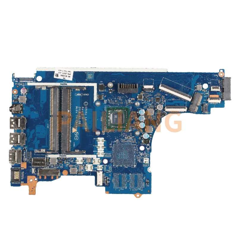 LA-G078P For HP Pavilion 15-DB 15t-db 255 G7 Notebook Mainboard EPV51 LA-G078P L54792-601 AM9125 A4 Laptop Motherboard Tested