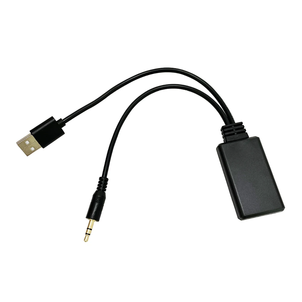 Bluetooth-compatible Radio Cable Adapter Universal Wireless Bluetooth-compatible Module Aux Adapter Auto Accessories
