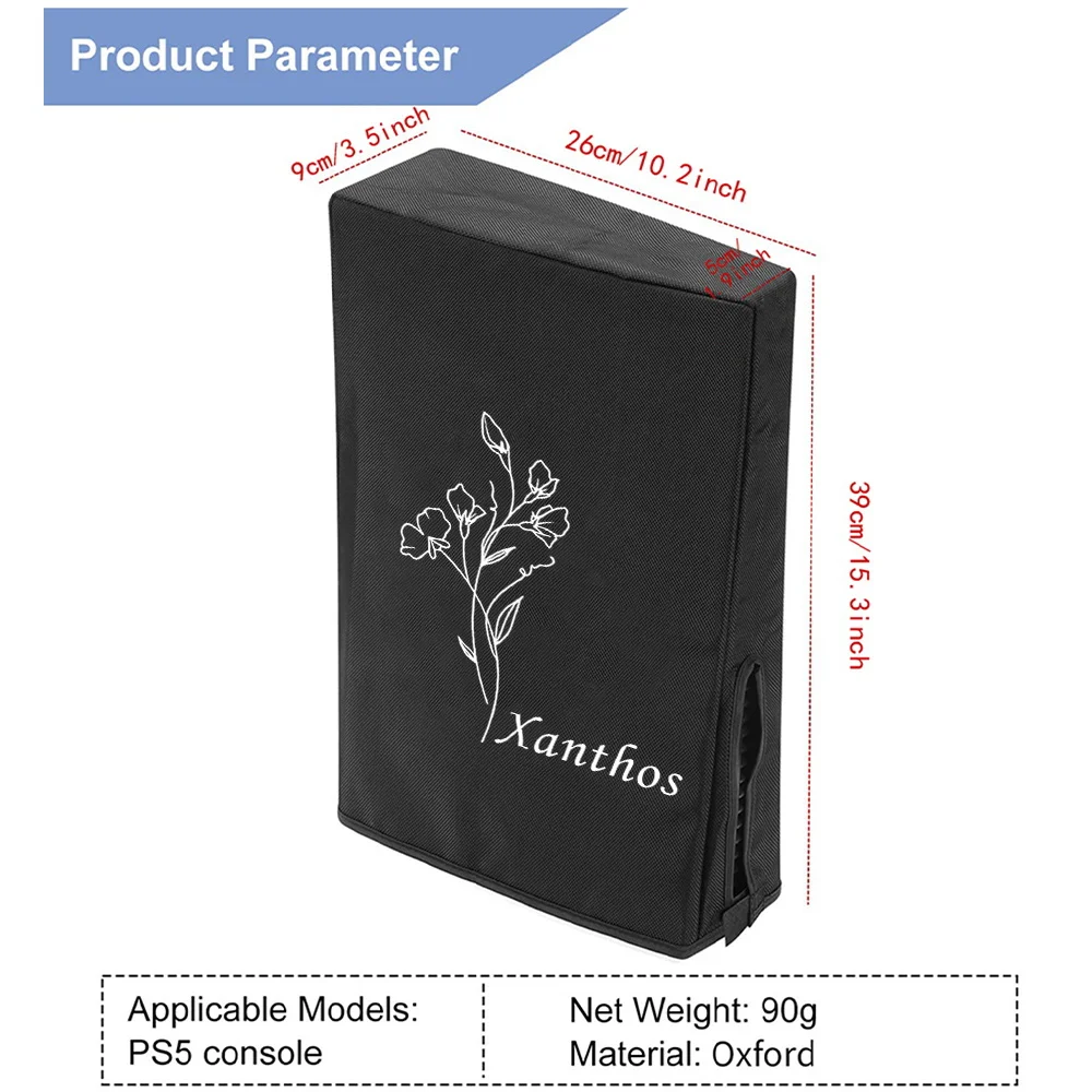 ملحقات ألعاب PS5 رفيعة للغاية المضيفة للغطاء الواقي بنمط الطباعة غير الرسمي المقاوم للماء والخدش