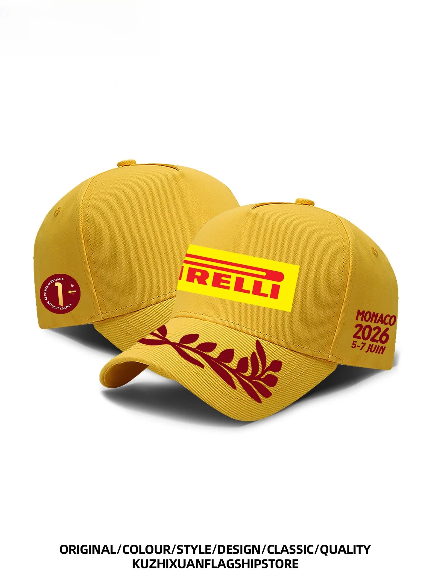 2026 New F1 Monaco Grand Prix  Award Ceremony Men's Summer Baseball Cap Adjustable Cotton Unisex All Seasons Hat