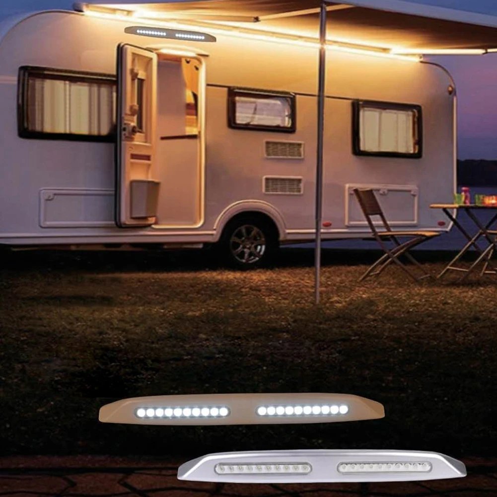 LED RV Awning Light Waterproof Marine Caravan Camper Exterior Porch Camping Lamp