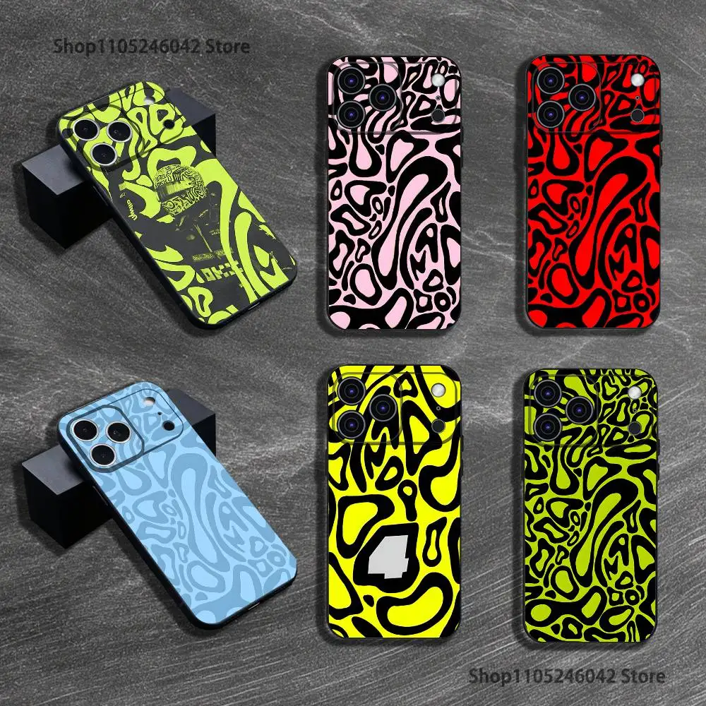 

Cool L-Lando Norris Black Soft Cover Phone Case For iPhone 17,16,15,14,13,12,11,Pro,XS,Max,XR,Plus,E,SE4,Mini